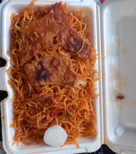 عکس غذای بیرون بر چرب و چیلی