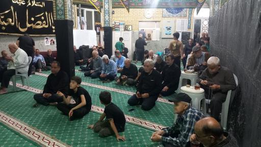 عکس مسجد و حسینیه 14 معصوم زنجانی های مقیم قم روستای چسب