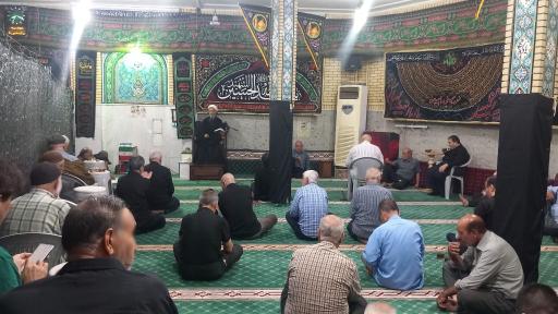 عکس مسجد و حسینیه 14 معصوم زنجانی های مقیم قم روستای چسب
