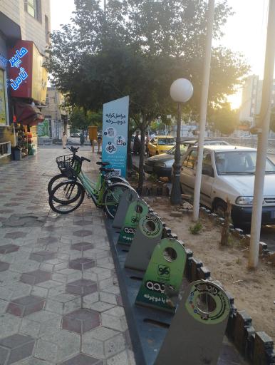 عکس ایستگاه دوچرخه ترمینال