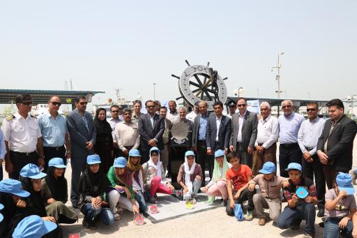 عکس ساعت آفتابی بندرعباس