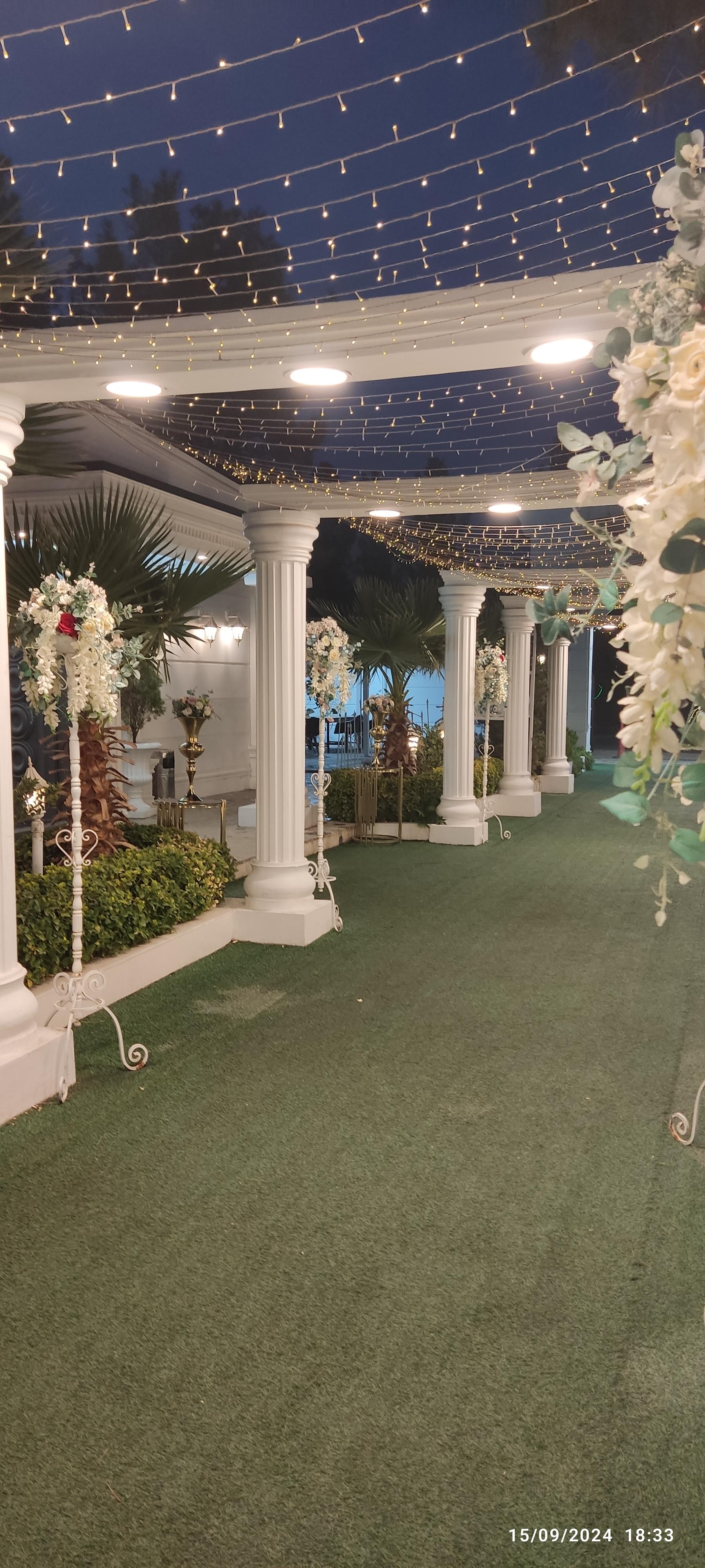 عکس باغ تالار ماهرو