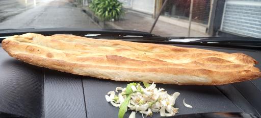 عکس نان محلی گل گندم