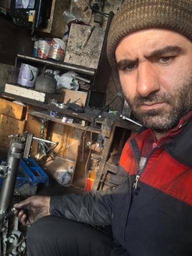 عکس تراشکاری حسین 