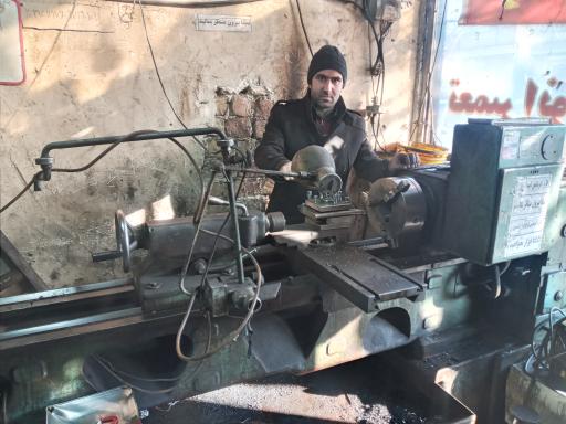 عکس تراشکاری حسین 