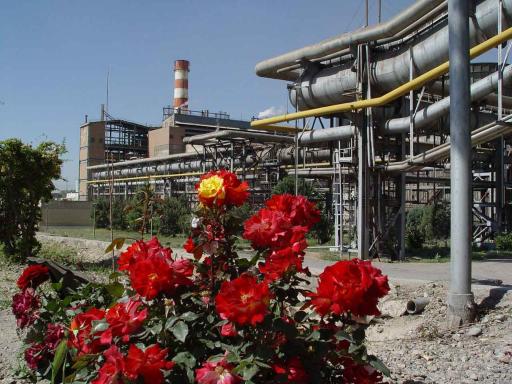 عکس کارخانه ذوب آهن اصفهان