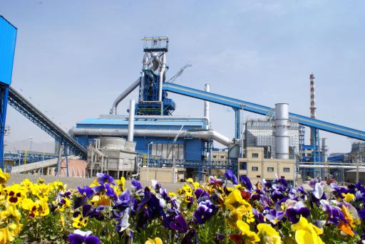 عکس کارخانه ذوب آهن اصفهان