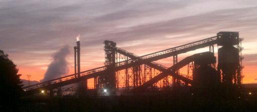 عکس کارخانه ذوب آهن اصفهان