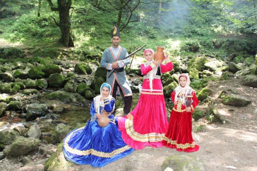 عکس بازارچه قلعه رودخان