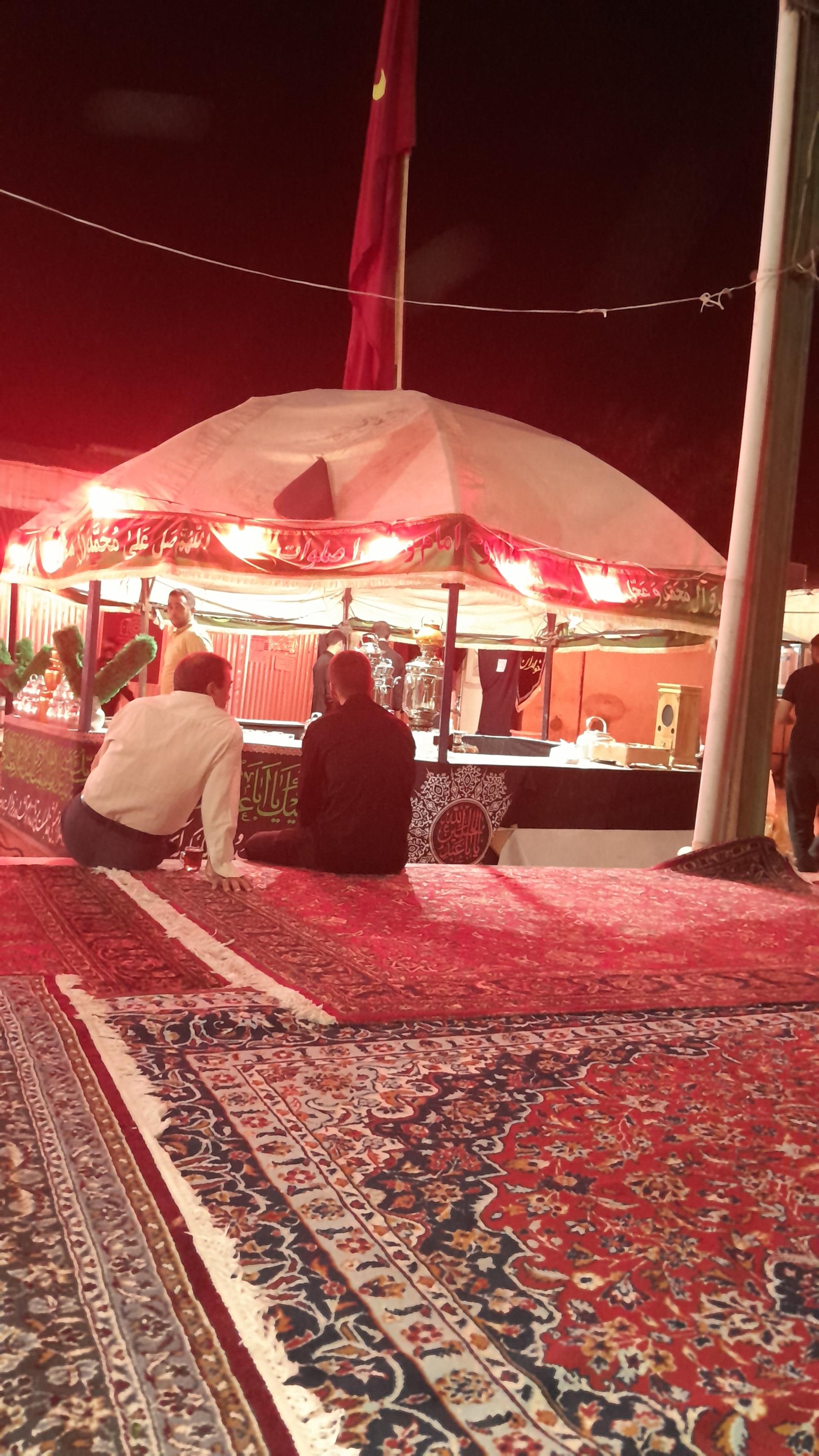 عکس حسینیه علمدار مسجد محمد رسول الله