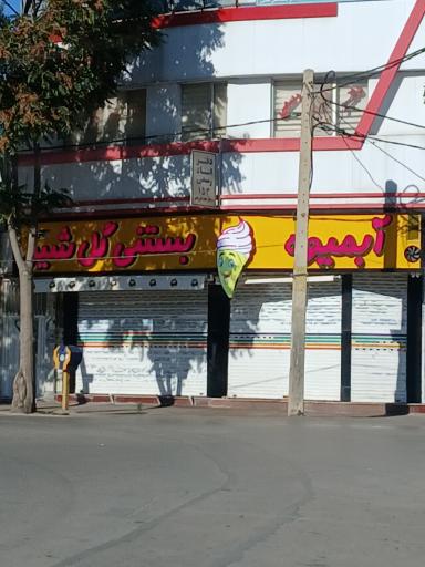 عکس آبمیوه بستنی گل شیر