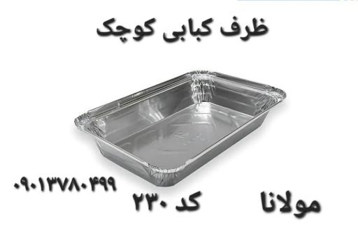 عکس تولید ظروف یکبار مصرف آلومینیومی مولانا