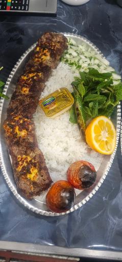 عکس کباب ساطوری بناب حاج حسین