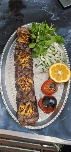عکس کباب ساطوری بناب حاج حسین