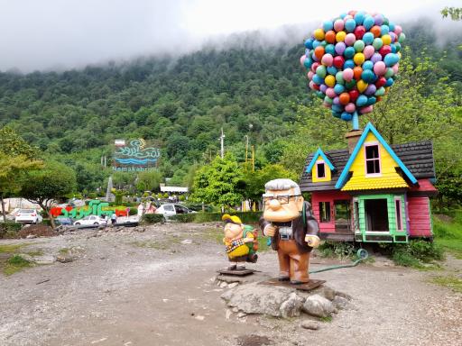 عکس شهرک توریستی نمک آبرود