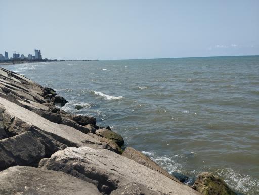 عکس اسکله ساحلی بابلسر