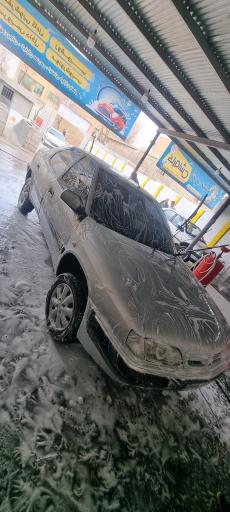 عکس کارواش اسب سفید