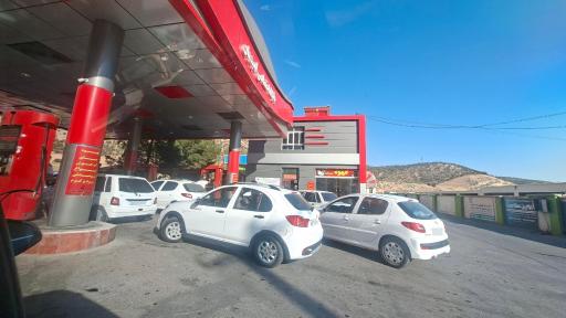 عکس جایگاه سوخت امیدیان بنزین و CNG