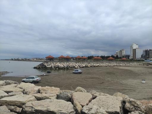 عکس اسکله ساحلی بابلسر