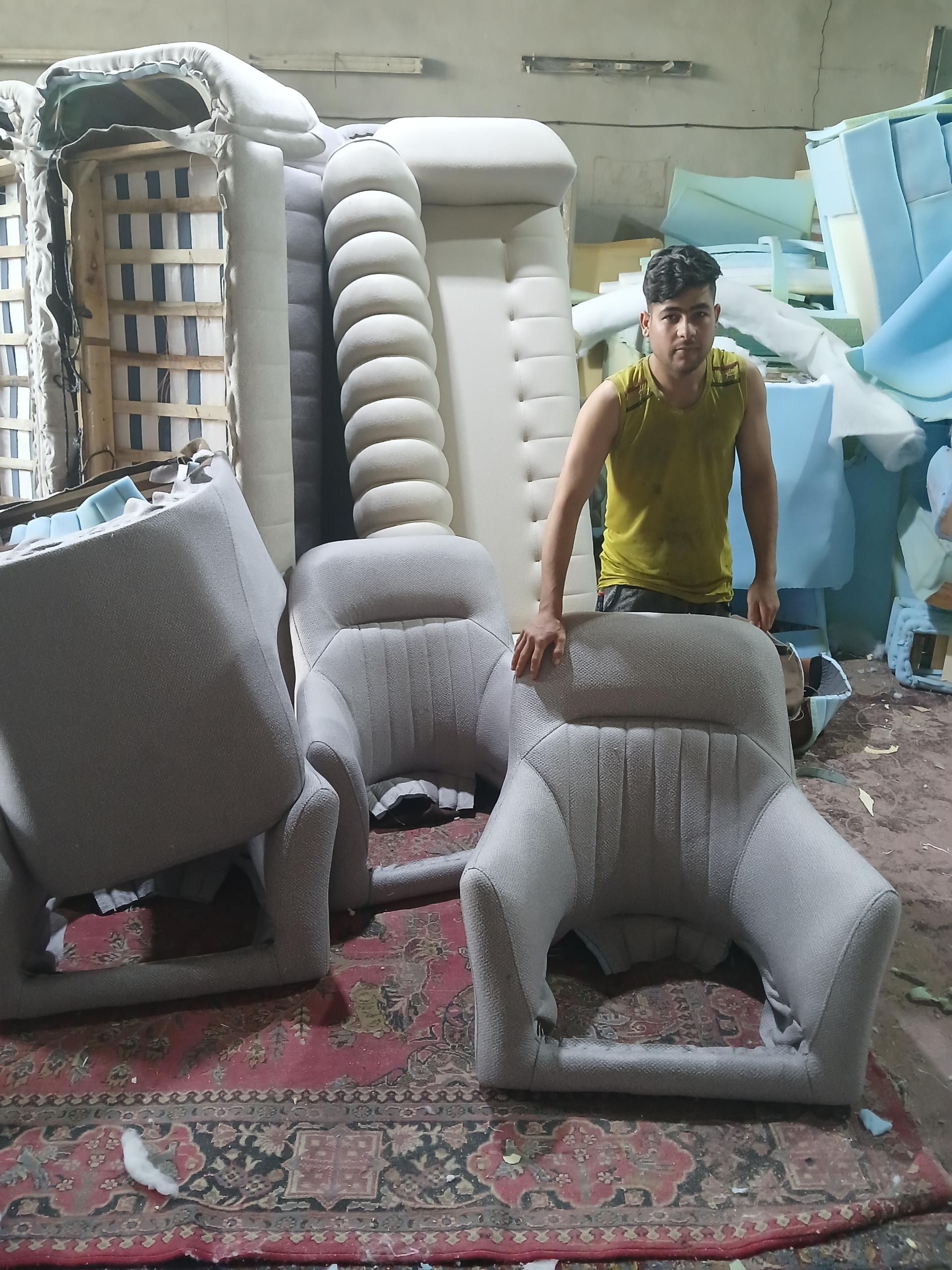 عکس تولیدی مبل مهند