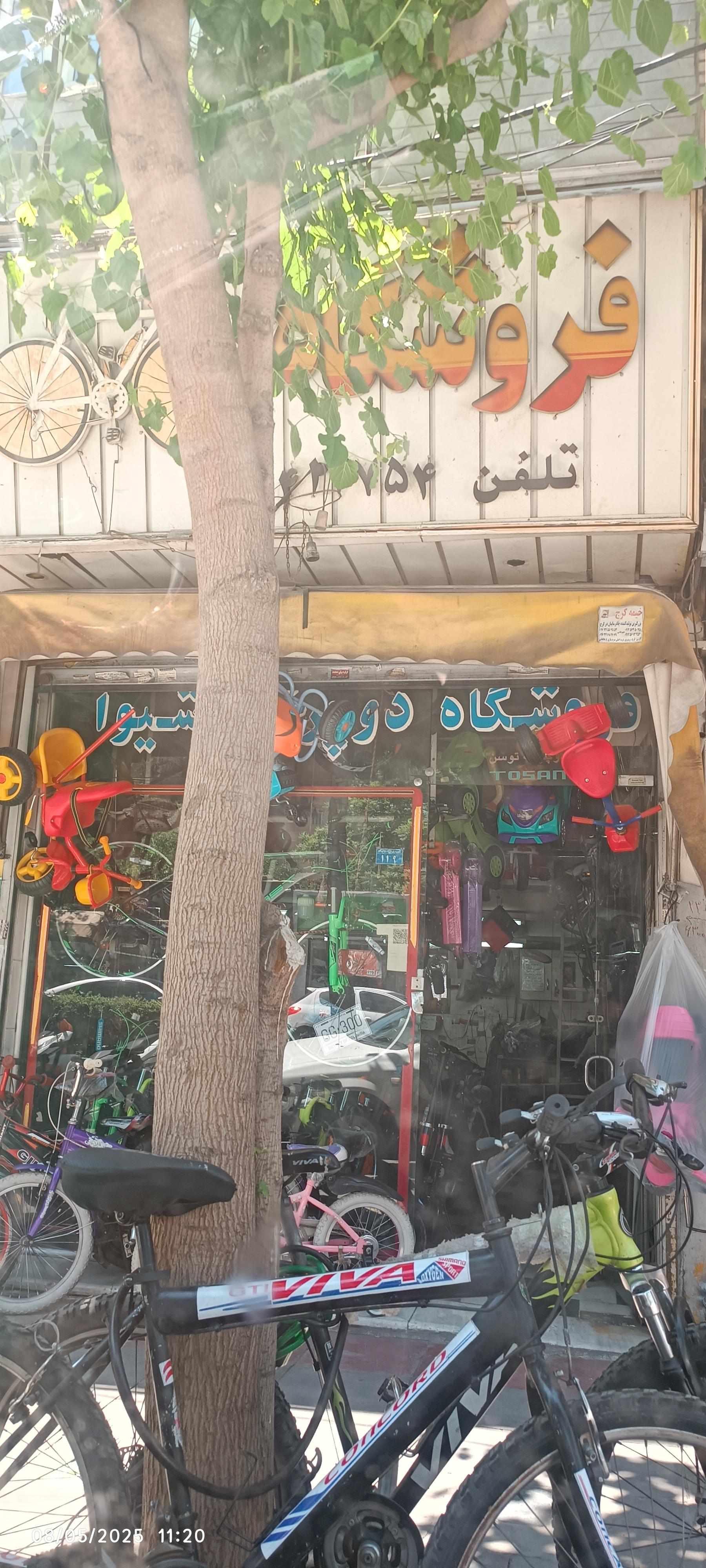 عکس فروشگاه دوچرخه شیوا