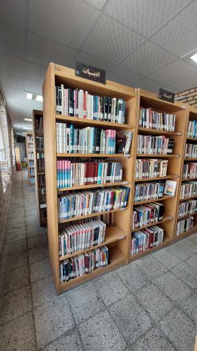 عکس کتابخانه مدیر عالمی