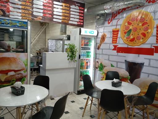 عکس فست فود چیکن برگر 