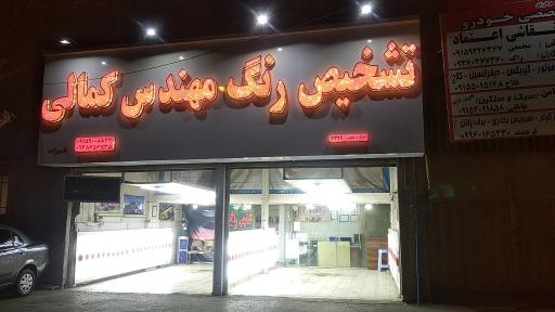 عکس تشخیص رنگ خودرو مهندس کمالی