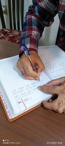 عکس هنرکده خوشنویسی خاتم