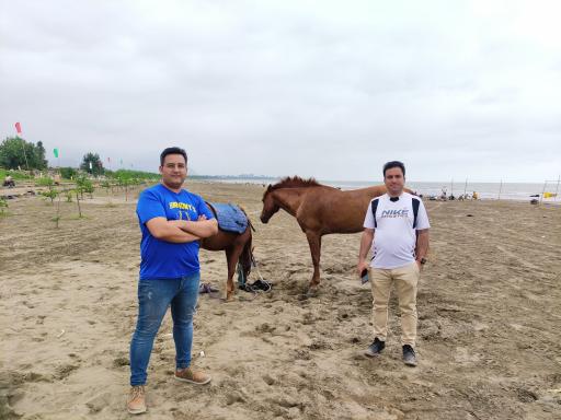 عکس ساحل سنگی رامسر