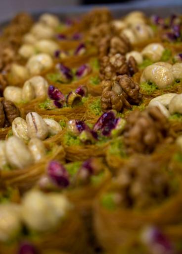 عکس باقلوا لاوین 