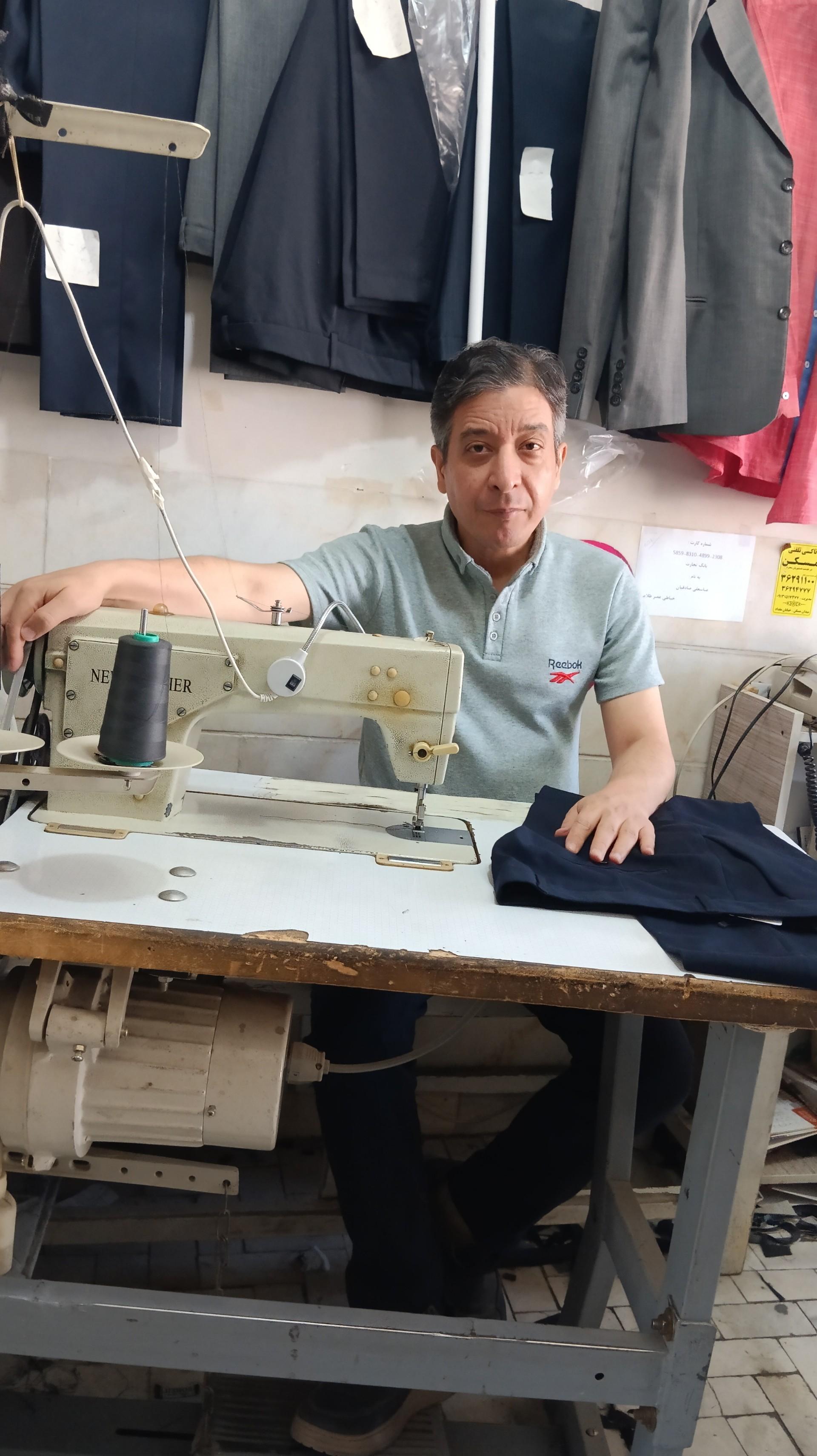 عکس خیاطی عصر طلایی