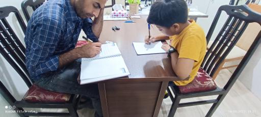 عکس هنرکده خوشنویسی خاتم