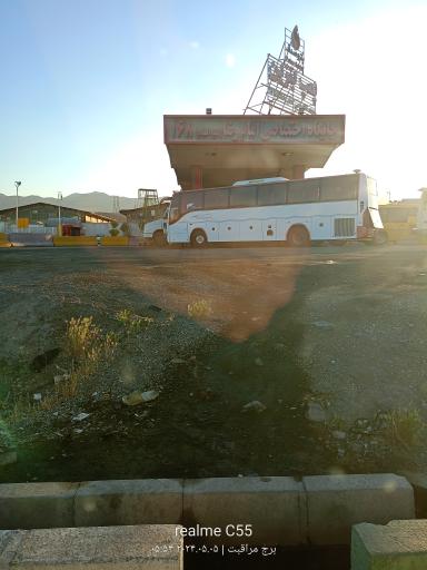 عکس پمپ بنزین و گازوییل صدف (ماشین سنگین)