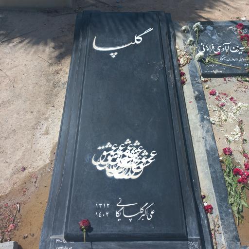 عکس مزار استاد علی اکبر گلپا