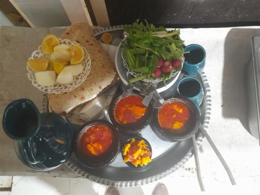 عکس سفره خانه عباسی