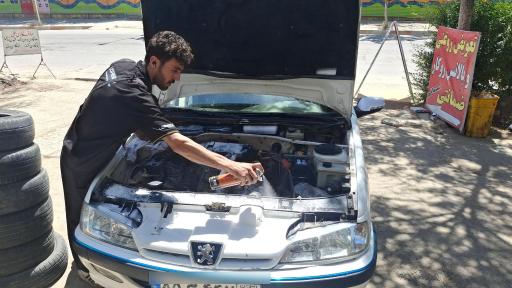 عکس تعویض روغنی سجاد