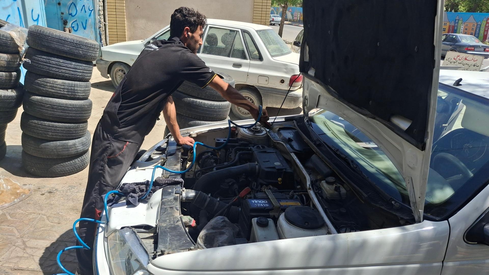 عکس تعویض روغنی سجاد