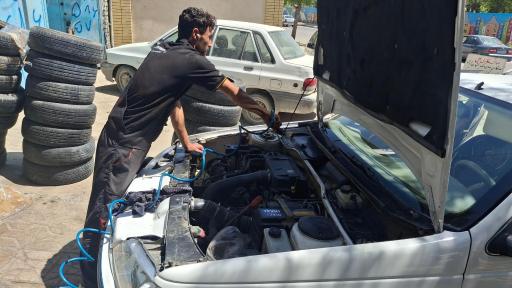 عکس تعویض روغنی سجاد