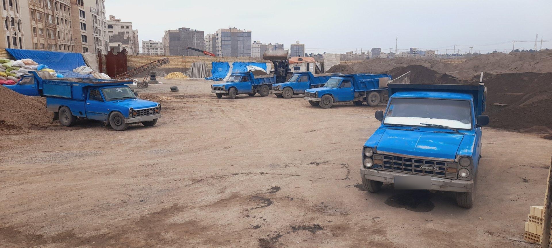 عکس مصالح ساختمانی و ماسه تعاون