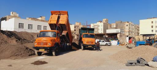 عکس مصالح ساختمانی و ماسه تعاون