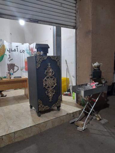 عکس سیب زمینی و بلال تنوری بابا محمود