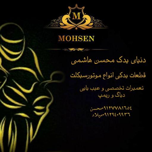 عکس دنیای یدک محسن هاشمی(لوازم یدکی موتور)