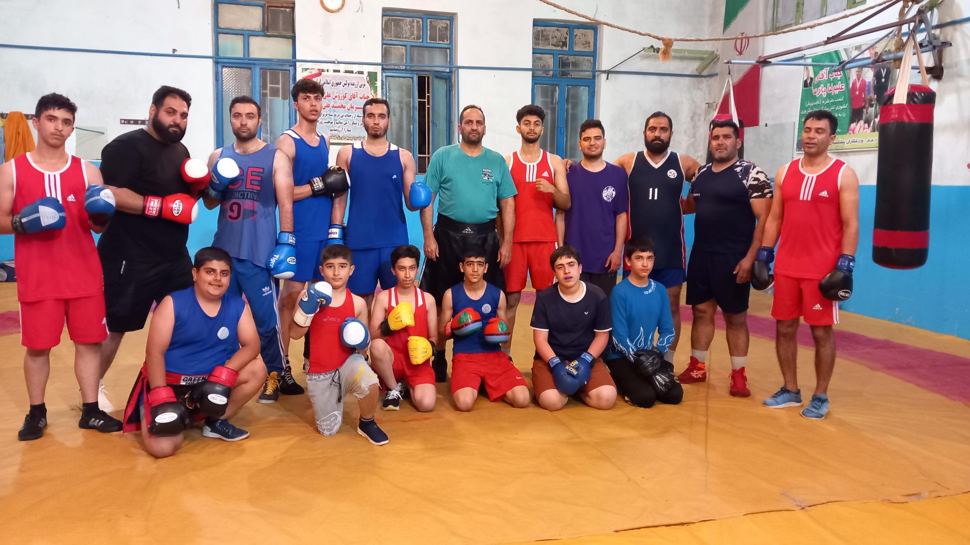 عکس سالن بوکس ودفاع شخصی شهید احمد تنه کار