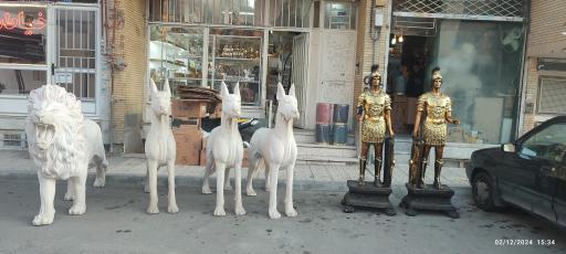 عکس مجسمه ودکوری شجائیان