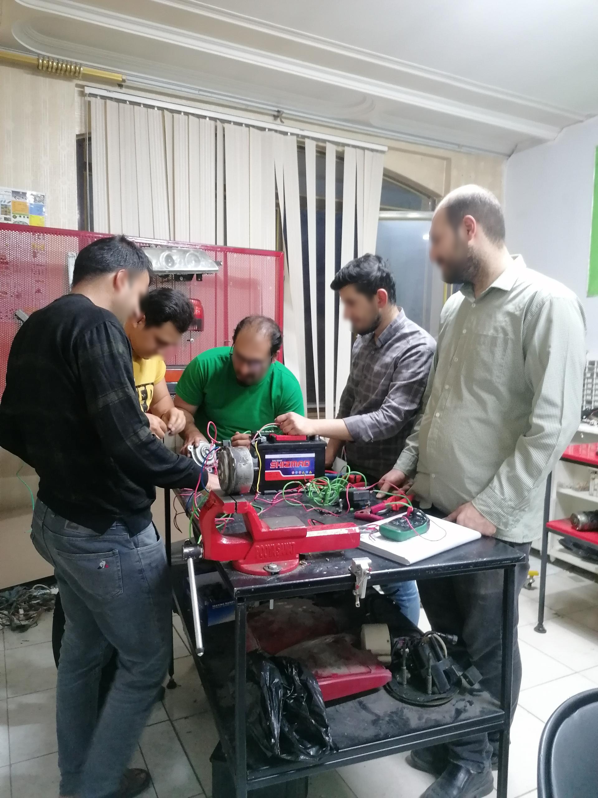 عکس آموزشگاه برق خودرو صنعت دیاکوی تبریز