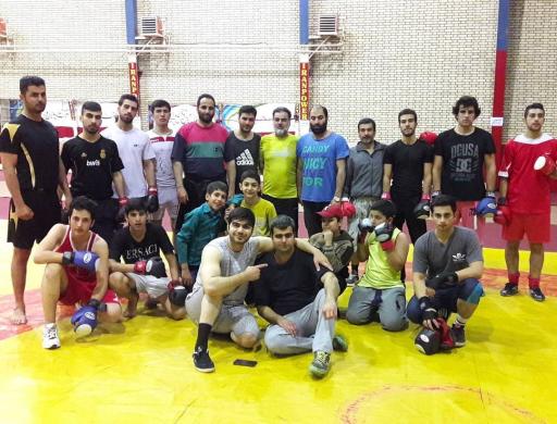 عکس سالن بوکس ودفاع شخصی شهید احمد تنه کار