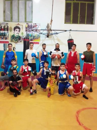 عکس سالن بوکس ودفاع شخصی شهید احمد تنه کار