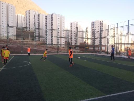 عکس زمین فوتبال شهید امیر زمان زاده