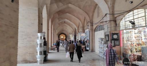 عکس بازار بزرگ کرمان (بازار گنجعلی خان)